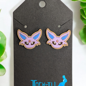 Espeon Earring Studs