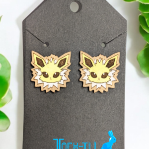 Jolteon Earring Studs