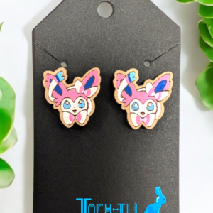 Sylveon Earring Studs